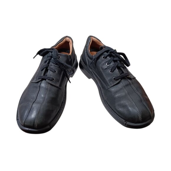 Ecco Fusion Comfort Shoes Bicycle Toe Oxfords Black Lace Up US 10-10.5 EU 44 main image 6